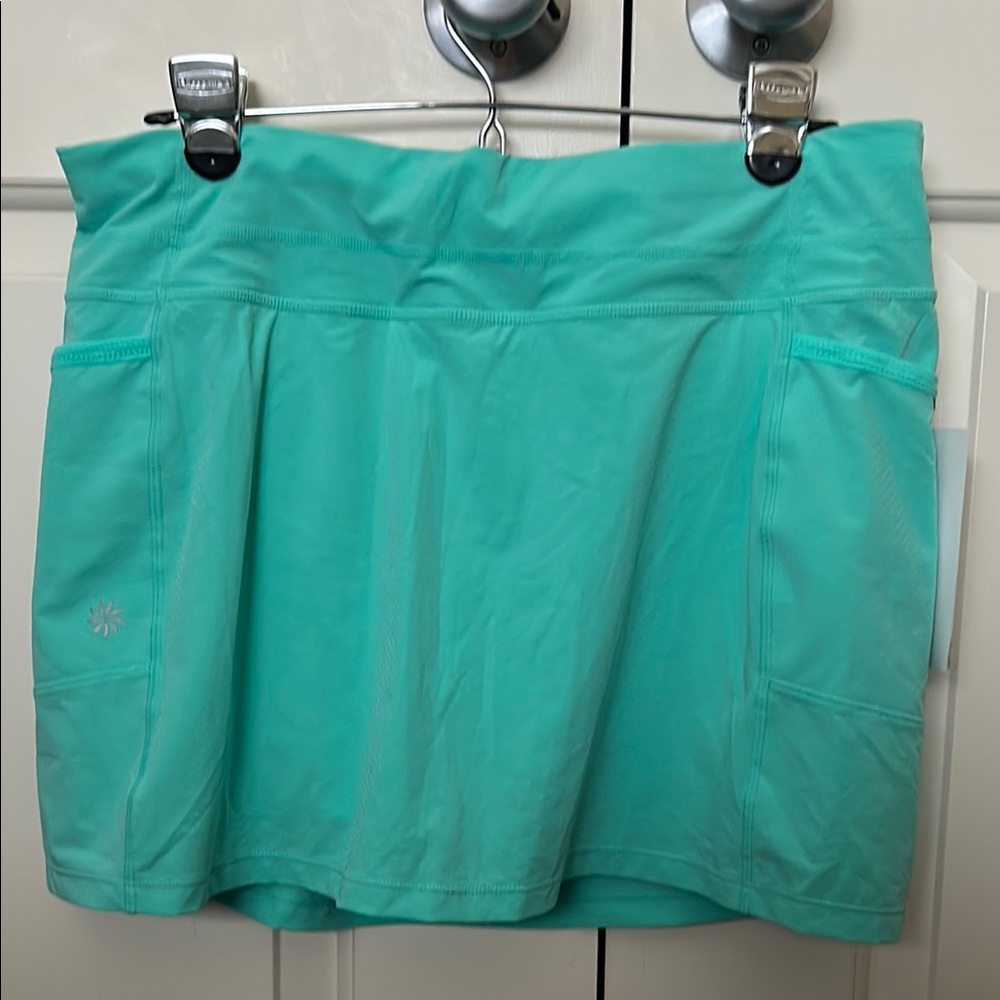 Athleta Dobby Be Free Skort Mint Green